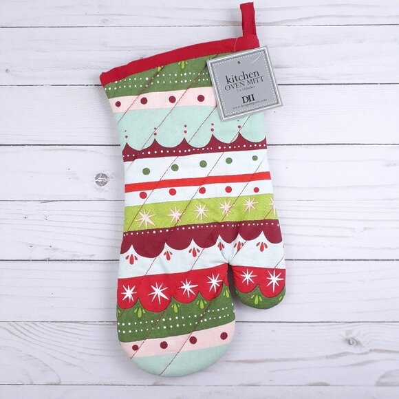 Other - Oven Mitt Barbeque BBQ Grill Cooking Holiday Stripe
